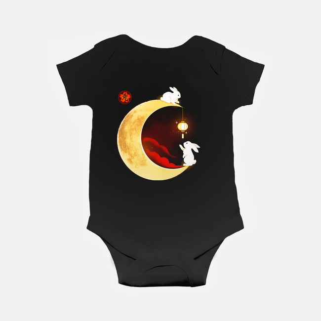 Year Of The Rabbit-baby basic onesie-Vallina84