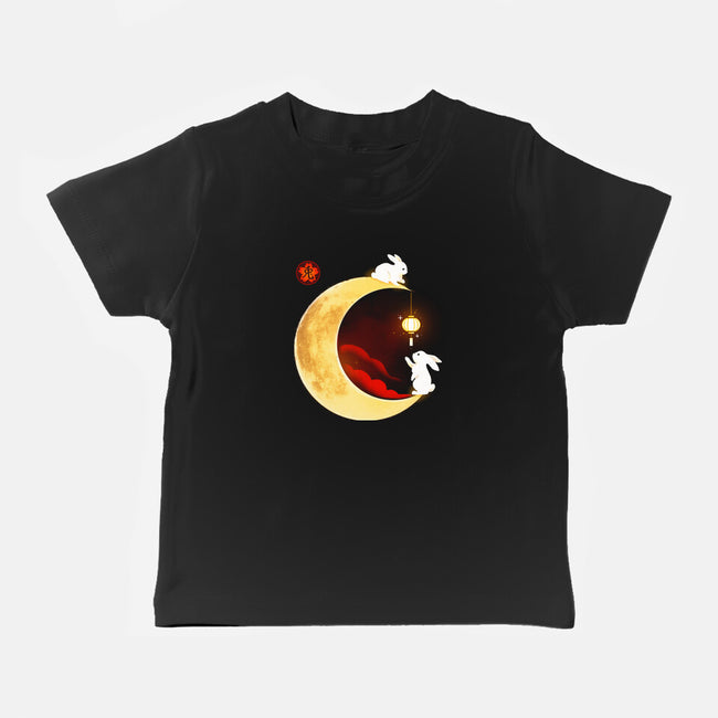 Year Of The Rabbit-baby basic tee-Vallina84