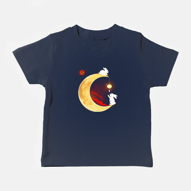 Year Of The Rabbit-baby basic tee-Vallina84