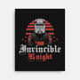 Invincible Knight-none stretched canvas-Logozaste