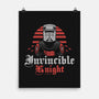 Invincible Knight-none matte poster-Logozaste