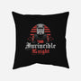 Invincible Knight-none removable cover throw pillow-Logozaste