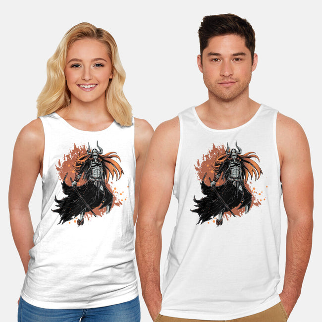 Ichigo Full Hollow-unisex basic tank-xMorfina