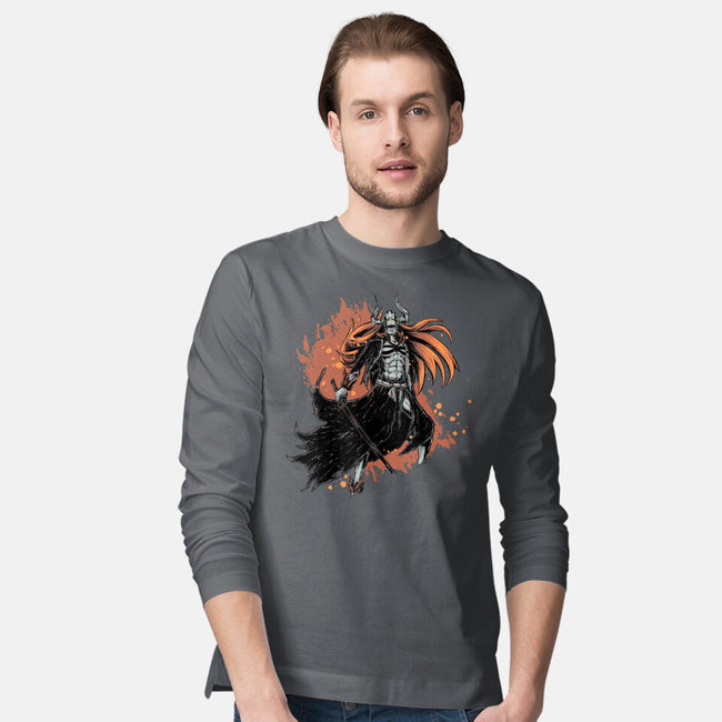 Ichigo Full Hollow-mens long sleeved tee-xMorfina