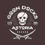 Goon Docks Emblem-none removable cover w insert throw pillow-Logozaste