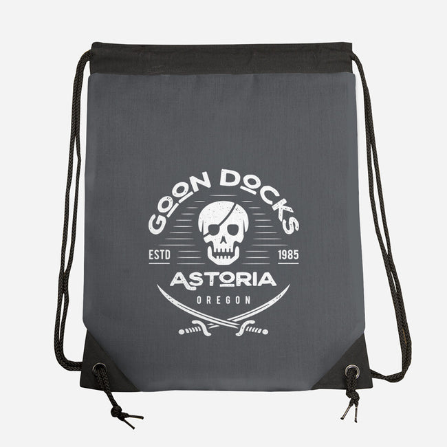 Goon Docks Emblem-none drawstring bag-Logozaste