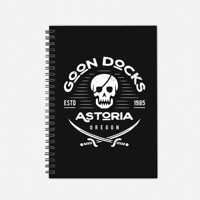 Goon Docks Emblem-none dot grid notebook-Logozaste