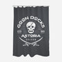 Goon Docks Emblem-none polyester shower curtain-Logozaste