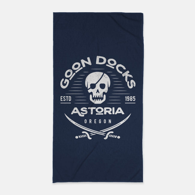 Goon Docks Emblem-none beach towel-Logozaste