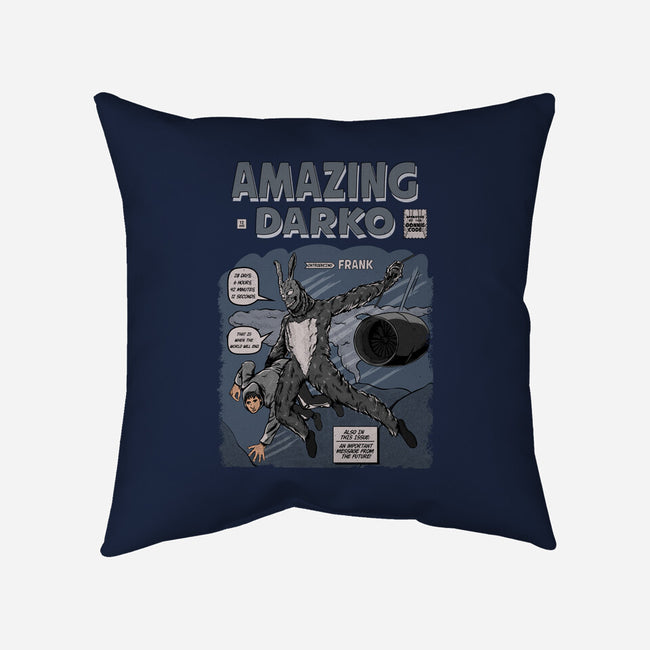 Amazing Darko-none removable cover throw pillow-The Brothers Co.