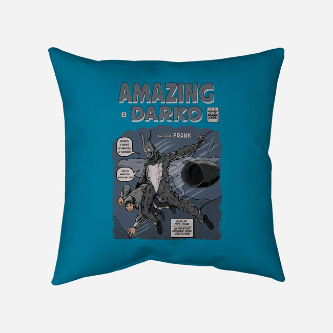 Amazing Darko-none removable cover throw pillow-The Brothers Co.