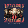 Santa Carla California-none removable cover w insert throw pillow-momma_gorilla