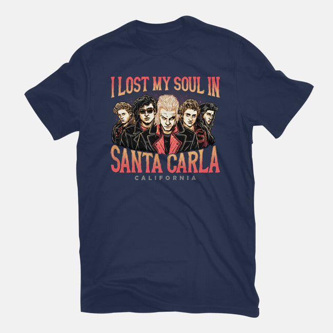 Santa Carla California-youth basic tee-momma_gorilla