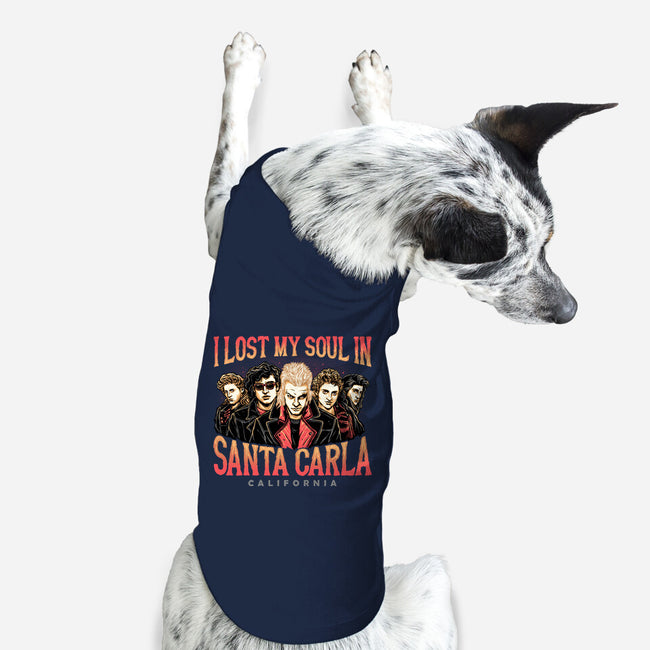 Santa Carla California-dog basic pet tank-momma_gorilla