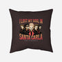 Santa Carla California-none removable cover w insert throw pillow-momma_gorilla