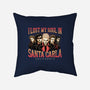 Santa Carla California-none removable cover w insert throw pillow-momma_gorilla