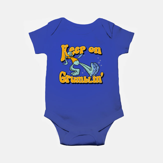 Keep On Grumblin'-baby basic onesie-Getsousa!
