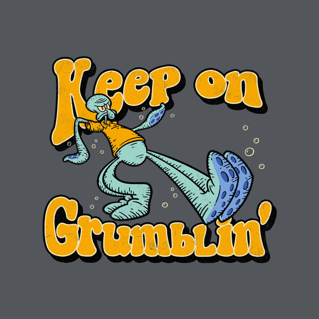 Keep On Grumblin'-none removable cover throw pillow-Getsousa!
