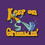 Keep On Grumblin'-none removable cover throw pillow-Getsousa!
