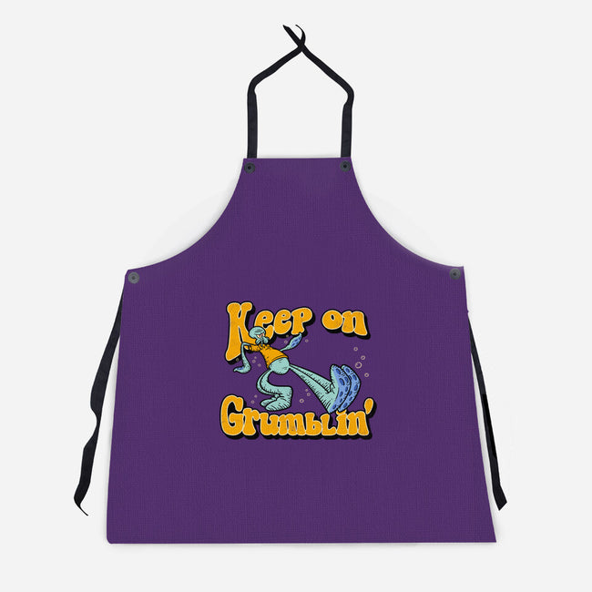 Keep On Grumblin'-unisex kitchen apron-Getsousa!