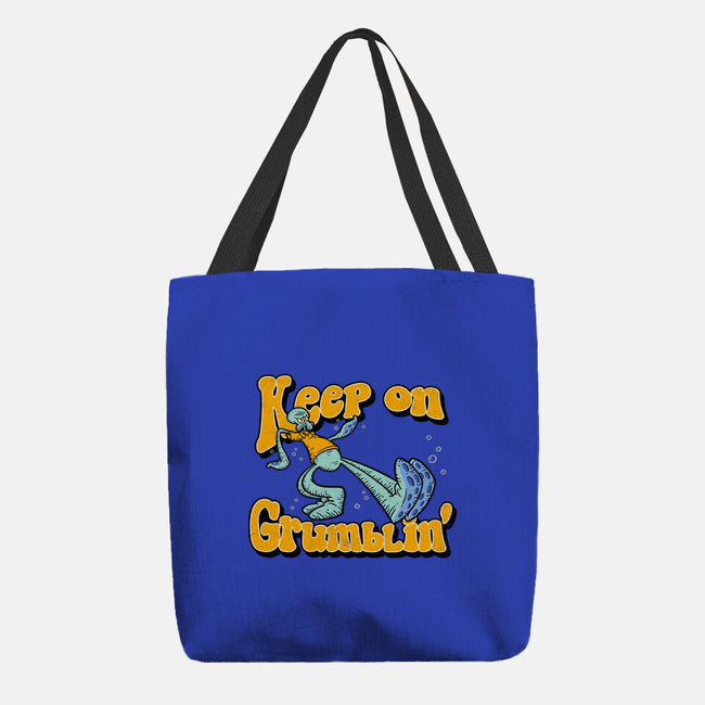 Keep On Grumblin'-none basic tote bag-Getsousa!