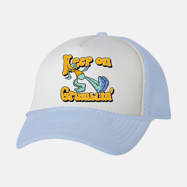 Keep On Grumblin'-unisex trucker hat-Getsousa!
