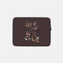 Kanji Cats-none zippered laptop sleeve-fanfabio