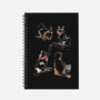 Kanji Cats-none dot grid notebook-fanfabio