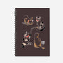 Kanji Cats-none dot grid notebook-fanfabio