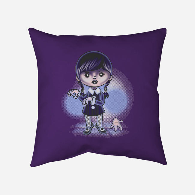 It's Finally Wednesday-none removable cover w insert throw pillow-Samuel