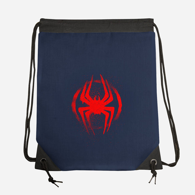 Spiders Journey-none drawstring bag-fanfreak1
