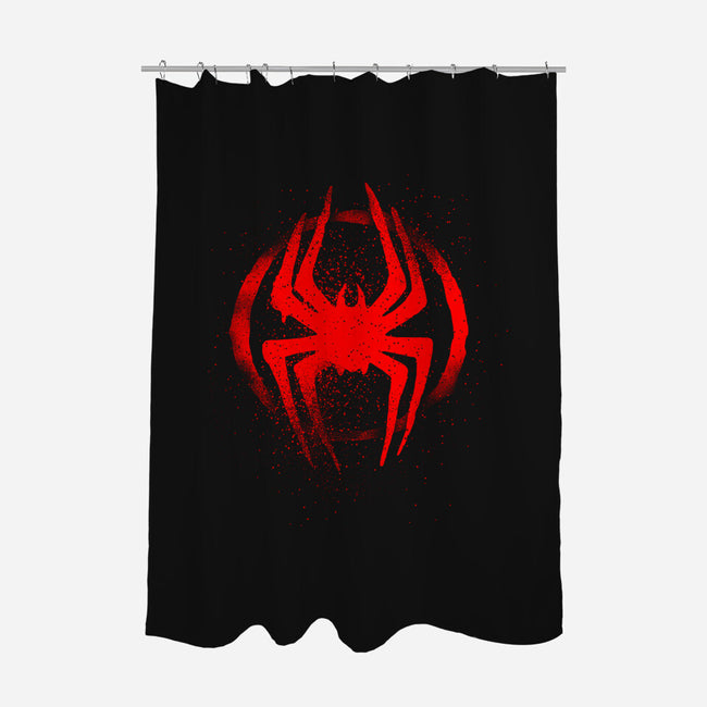 Spiders Journey-none polyester shower curtain-fanfreak1