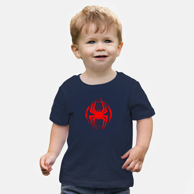 Spiders Journey-baby basic tee-fanfreak1