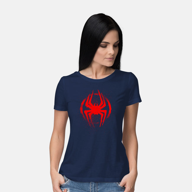 Spiders Journey-womens basic tee-fanfreak1