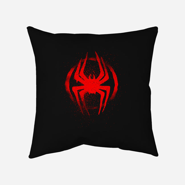 Spiders Journey-none removable cover w insert throw pillow-fanfreak1