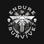 Survive Emblem-none removable cover w insert throw pillow-Logozaste