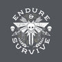 Survive Emblem-none stretched canvas-Logozaste