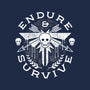 Survive Emblem-none stretched canvas-Logozaste