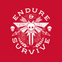 Survive Emblem-none removable cover w insert throw pillow-Logozaste