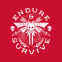 Survive Emblem-womens racerback tank-Logozaste