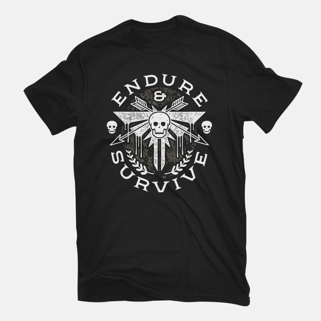 Survive Emblem-womens basic tee-Logozaste