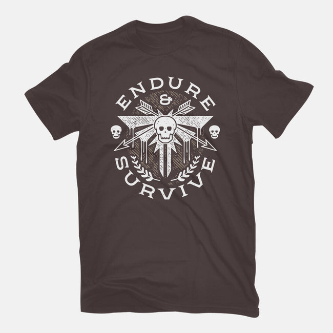 Survive Emblem-womens basic tee-Logozaste