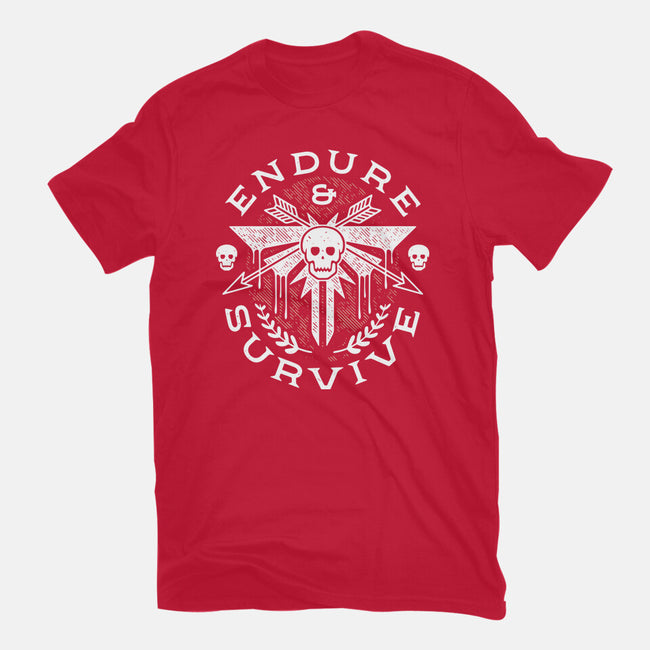 Survive Emblem-womens basic tee-Logozaste