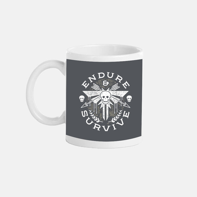 Survive Emblem-none mug drinkware-Logozaste