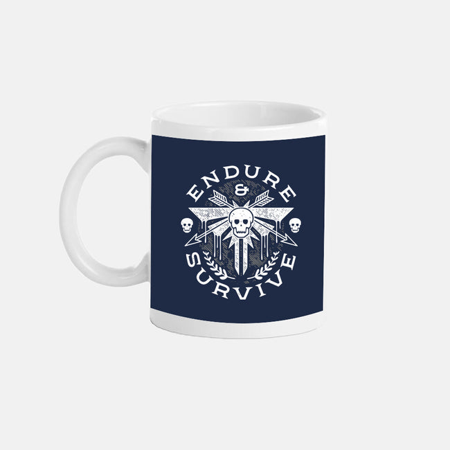 Survive Emblem-none mug drinkware-Logozaste
