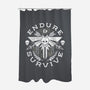 Survive Emblem-none polyester shower curtain-Logozaste