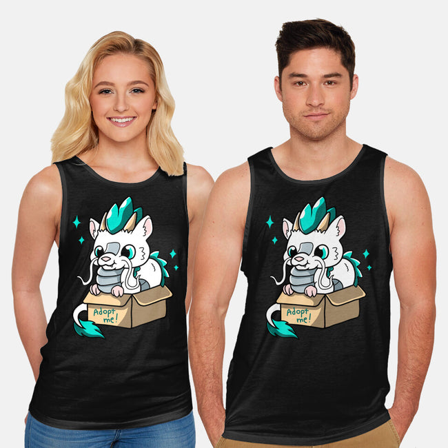 Adopt A Dragon-unisex basic tank-Mushita