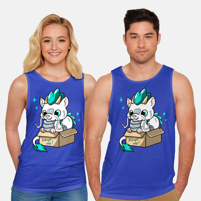 Adopt A Dragon-unisex basic tank-Mushita