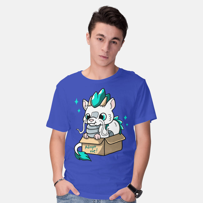 Adopt A Dragon-mens basic tee-Mushita