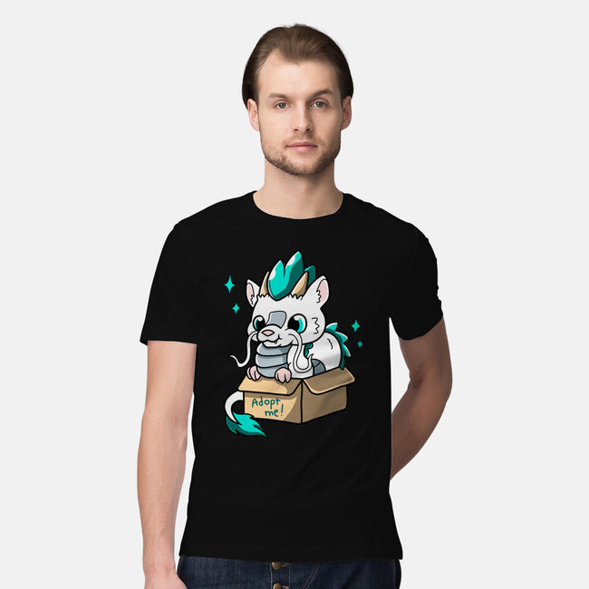 Adopt A Dragon-mens premium tee-Mushita
